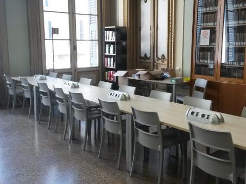 Sala lettura biblioteca Balbi 6 Sala lettura biblioteca Balbi 6